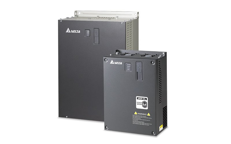 VFD055VL43A Лифтовой преобразователь частоты, 3х400 В, 5,5 кВт, поддержка синхронных и асинхронных двигателей, встроенный тормозной ключ